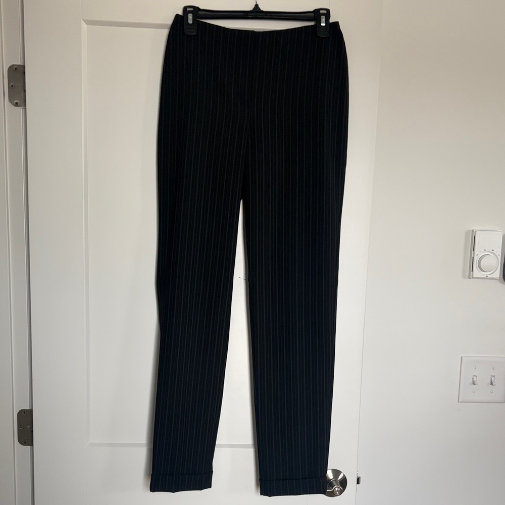 The Limited Charcoal Pinstripe Trousers